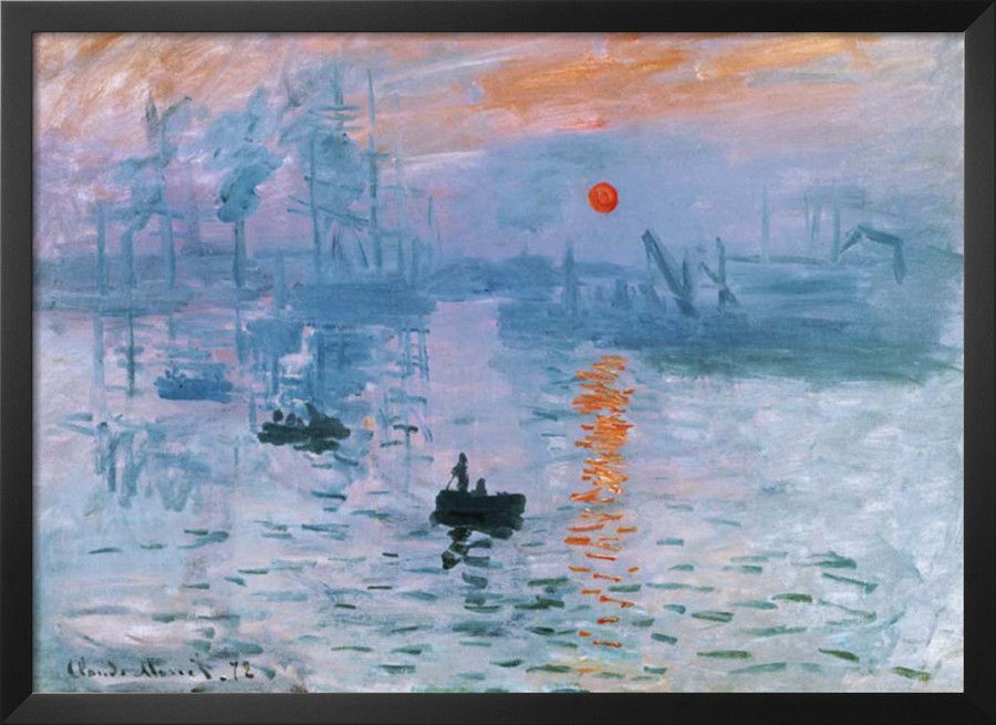 Impression Soleil Levant - Claude Monet Paintings